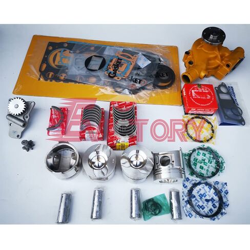 لكوماتسو 4D95L 4D95LE مكبس + 0.50 حلقة طوقا تحمل مضخة زيت الماء in Kuwait