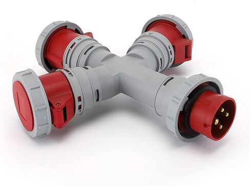 مقبس صناعي مثبت على السطح LX-10142-16A LX-10242-32A مقاوم للماء متعدد الوظائف للطيران ثلاثي الاتجاهات in Kuwait