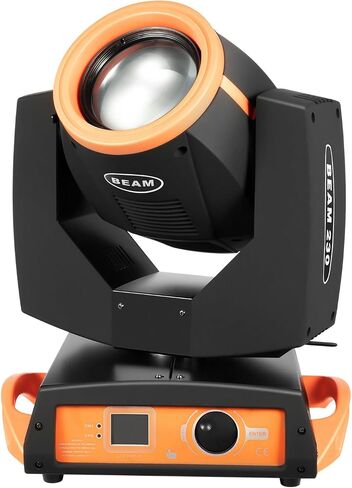 ضوء الرأس المتحرك، 17 مصباح شعاع Gobos RGBW، 14 لونًا LED رأس متحرك/ضوء DJ، DMX 512 16 قناة 230 وات، تحكم صوتي دوران متعدد الزوايا لحفلات ديسكو الزفاف في الكنيسة in Kuwait