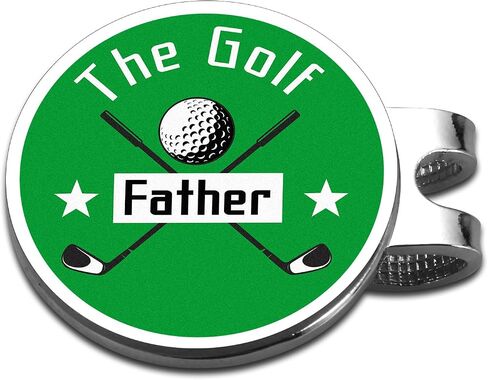 VANLOVEMAC Golf Gifts for Men Dad Golf Ball Marker Hat Clip for Golfers Golf Daddy Basket Stuff | Golf Accessories for Men Father's Day Birthday Gifts for Boyfriend Him Husband Stepdad Grandpa Valentines Christmas in Kuwait