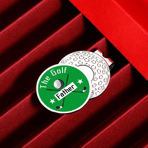 VANLOVEMAC Golf Gifts for Men Dad Golf Ball Marker Hat Clip for Golfers Golf Daddy Basket Stuff | Golf Accessories for Men Father's Day Birthday Gifts for Boyfriend Him Husband Stepdad Grandpa Valentines Christmas in Kuwait