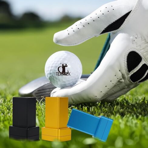 Terwex Golf Ball Stamp Personalized, Waterproof Custom Golf Ball Stamp Marker, Mark Your Own Fun Monogram Golf Balls Stamper, Ideal Retirement Golf Gift Accessories for Men Dad Husband Boyfriend in Kuwait