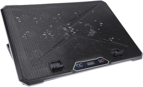 Gaming Laptop Cooling Pad Powerful 10 Fans Speed RGB Lights for 12-19 Inch Laptop ABS Aluminum Alloy Material (14 Fans) in Saudi Arabia