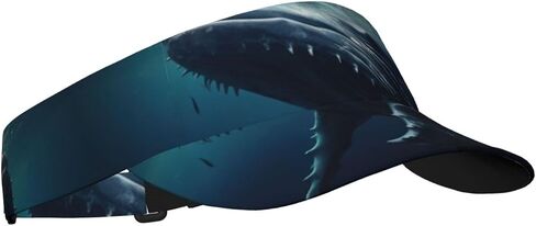 قبعات Whale2 الرياضية الواقية من الشمس قابلة للتعديل للجري والتنس وقبعة شمسية للنساء والرجال باللون الأسود in Kuwait