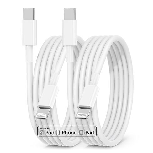 كابل USB C إلى Lightning بطول 10 أقدام، لكابل شاحن سريع معتمد من Apple مكون من قطعتين، منفذ من النوع C يدعم سلك شحن Apple طويل بطول 10 أقدام لهاتف iPhone 14 Pro Max/13 Pro/13/12 mini/11/X/XS/8/7 Plus/iPad in Kuwait