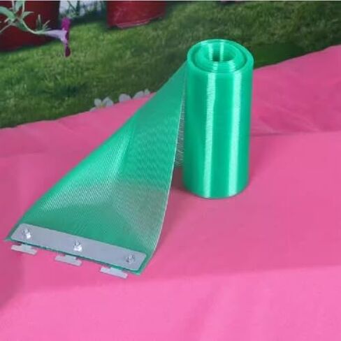 ستارة متينة من شريط PVC للأبواب - مصاريع فينيل مقاومة للماء، سهلة التركيب، تصميم ممزق يدويًا، حل موفر للطاقة للمستودعات والمصانع والمكاتب، متعددة الألوان، 1.05 × 2 متر in Kuwait