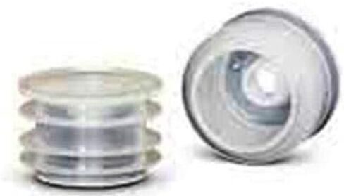 Orifice Reducers for Our 2 Thru 8 Ounce Graduated Oval Bottles 18 mm Neck Inside Diameter 20 mm Outside Diameter-Package of 10 Reducers in Kuwait