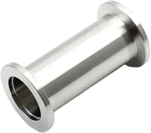 KF50 304 الفولاذ المقاوم للصدأ لحام الطويق KF وصلة أنابيب فراغ الطويق بكرة أنبوب صالح ثلاثي المشبك (40 مللي متر) in Kuwait