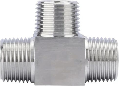 M14 M16 M20 1/2 "3/8" BSPP أنثى موضوع الفولاذ المقاوم للصدأ المحملة نوع 3 طريقة ارتفاع ضغط الأنابيب المناسب موصل (ذكر الموضوع، NPT3I8) in Kuwait