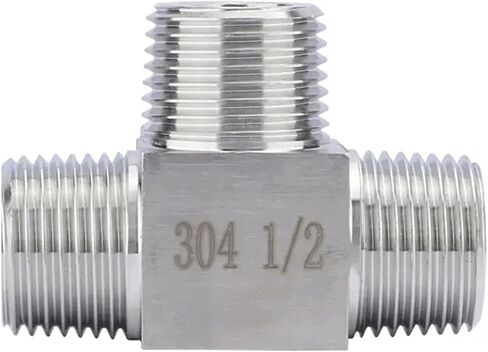 M14 M16 M20 1/2 "3/8" BSPP أنثى موضوع الفولاذ المقاوم للصدأ المحملة نوع 3 طريقة ارتفاع ضغط الأنابيب المناسب موصل (ذكر الموضوع، NPT3I8) in Kuwait