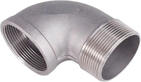 3 "bspt أنثى إلى ذكر 90 درجة الكوع 304 وصلة تركيب أنابيب الفولاذ المقاوم للصدأ (BSPT SS201) in Kuwait