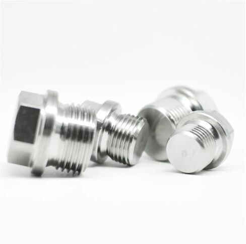 M8 M10 M12 M14 M16 M18 M20 M22 M24 M27 M30 Metric Male Thread 304 Stainless Steel Hex Head End Cap Pipe Fitting Connector(M24x1.5) in Kuwait