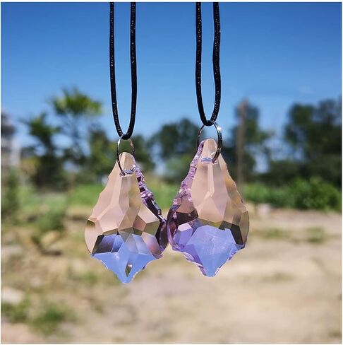 Hanging Crystals Prisms 30mm Crystal Chandelier Hanging Pendant Home Decoration Hangings Crystals for Decoration(11) in Kuwait
