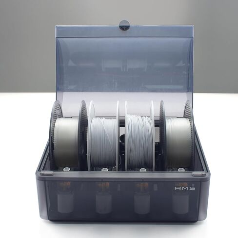 صينية خيوط قابلة للفصل من AMS متوافقة مع BambuLab X1/P1P/A1/P2S: حامل بكرة خيوط قابلة لإعادة الاستخدام بدرجة حرارة عالية لـ 500 جرام 1 كجم PLA ABS PETG TPU Spool 3D ملحقات الطابعة in Kuwait