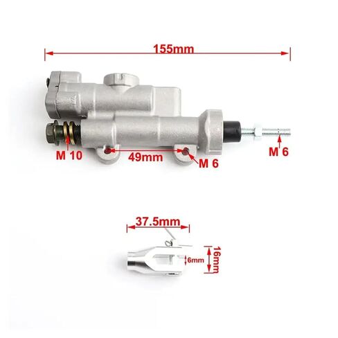 مضخة أسطوانة الفرامل الرئيسية الهيدروليكية متوافقة مع CRF450R CRF250R 2002-2022 CRF450X CRF250X 2004-2020 in Kuwait