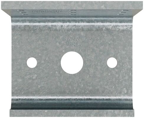 Simpson Strong-Tie RCKW3-R10 Kneewall Connector Clip - 3-in. Length, 171 mil Thickness, Zinc Galvanized 7-Gauge Steel Construction, Large Diameter Anchor Holes (10-Qty) in Kuwait