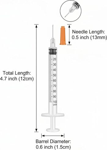 For Lab and Kitchen Use, 30G 1/2 Inch (13mm), Pack of 100 in Kuwait