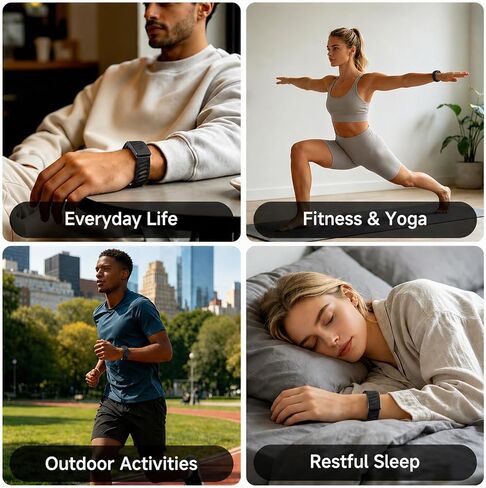 سوار سيليكون صديق للبشرة من Ayotu متوافق مع WHOOP 5.0/One/Peak/Life | حزام قابل للتنفس ومقاوم للماء للرجال والنساء - راحة على مدار الساعة طوال أيام الأسبوع للتدريبات والتنقلات والنوم in Kuwait