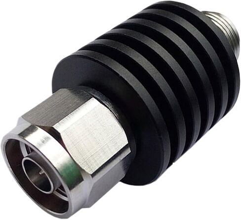 1-40dB Attenuator 10W Fixed Attenuator Black Color ≤1.20 Standing Wave Ratio for Industrial Use for RF Applications(30DB) in Kuwait