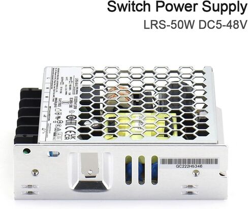 تبديل مصدر الطاقة LRS-50W LRS-75W 5-48V للتحكم في وضع العلامات بالليزر (15V 3.3A، LRS-50W) in Kuwait
