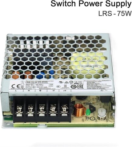 تبديل مصدر الطاقة LRS-50W LRS-75W 5-48V للتحكم في وضع العلامات بالليزر (15V 3.3A، LRS-50W) in Kuwait
