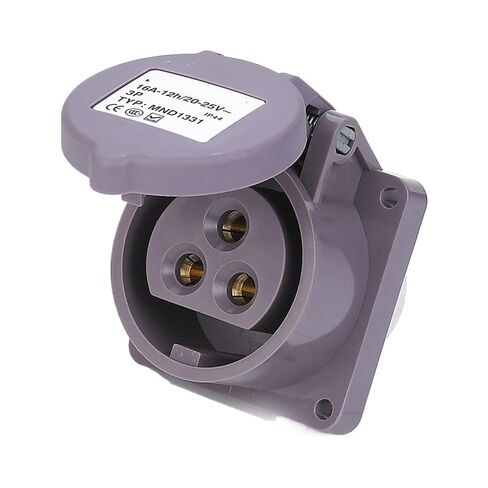 16A Low Voltage Socket MND1331 24V 2P+PE IP44 Industrial in Kuwait