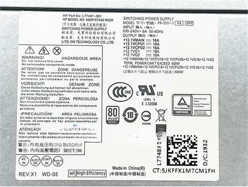 D16-180P3A D16-180P1B PCG007 PA-3401-1HA لـ 280 282 288 480 600 800Pro G3 G4 MT الكمبيوتر تحويل التيار الكهربائي (PCG007 310 واط) in Kuwait