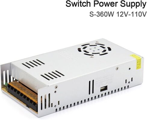 360 واط تبديل التيار الكهربائي S-360W DC12V-110V إخراج واحد لآلة الليزر (36 فولت 22A) in Kuwait