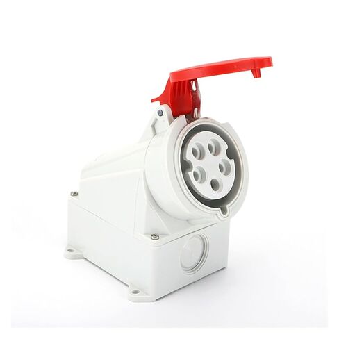 IP44 مقبس صناعي مقاوم للماء LX-1151-16A LX-1251-32A مثبت على السطح in Kuwait