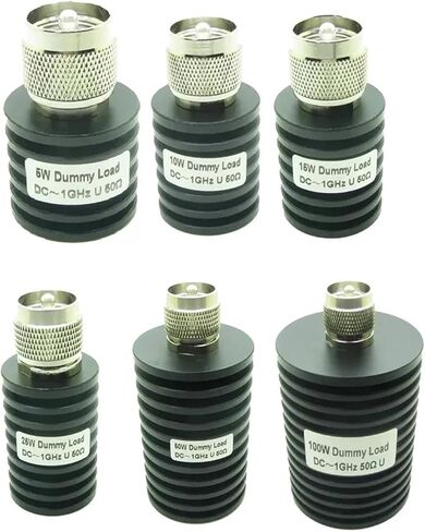 for UHF Systems for RF Applications SO-239 Connector 50 Dummy Load for Communication Equipment Size As Shown(10W) in Kuwait