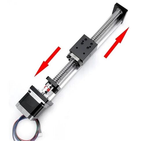 1000mm Stroke Rail Actuator Ball Screw Linear Motion Guide with Motor in Kuwait
