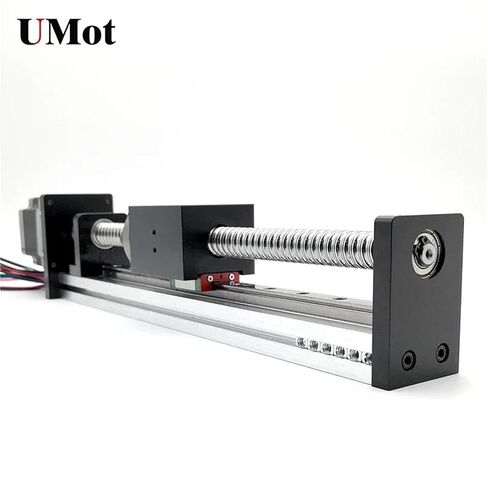 1000mm Stroke Rail Actuator Ball Screw Linear Motion Guide with Motor in Kuwait