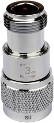 مخفف ثابت محوري من النوع N، التوهين ATT: 1-60 ديسيبل؛ التردد: DC-3G، 6G، 12G؛ الطاقة: 5 وات (تطويل 60 ديسيبل 6 جيجا، DC-13 جيجا هرتز) in Kuwait