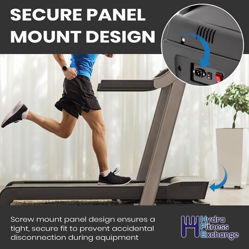 مقبس توصيل وحدة مدخل الطاقة 3-Pin من Hydra Fitness Exchange، تيار متردد 250 فولت 10 أمبير، موصل تثبيت لوحة ذكر، حامل لولبي، بلاستيك ومعدن، وحدة إدخال الطاقة لأجهزة المشي والمعدات in Kuwait