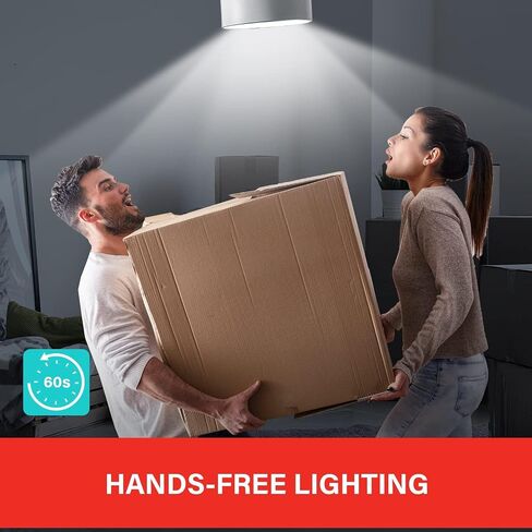 مصابيح LED بمستشعر الحركة Sengled، A19 5000K ضوء النهار من الغسق إلى الفجر، ضوء منشط للحركة، 11 وات (ما يعادل 75 وات) 1200 لومن للاستخدام الداخلي والخارجي، الشرفة، المرآب، المدخل، عبوتان in Kuwait