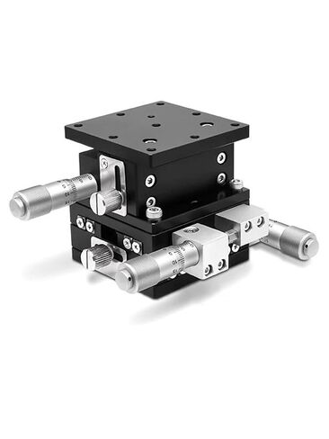 XYZ محور LD40/60/80/90/125 منصة إزاحة الطاولة المنزلقة ثلاثة محاور طاولة عمل يدوية للرفع 1 قطعة (LD80-C-2) in Kuwait