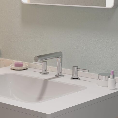 Hansgrohe Zesis S -Hole -Hole 5 بوصة صنبور حوض الحمام طويل القامة باللون الكروم، 74733001 in Kuwait