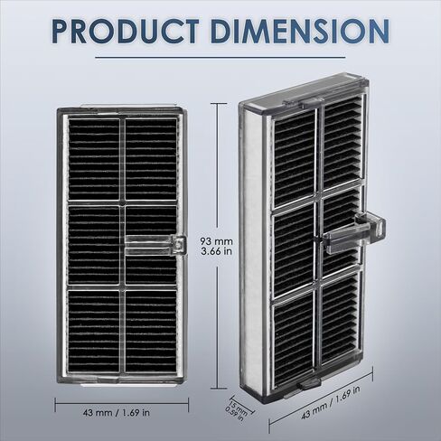 (9 عبوات) فلتر HEPA بديل لـ Dreame X40 Ultra، L10s Pro Ultra Heat، X30/ L40 Ultra، L10s Ultra Gen 2، Mova P50/ P50 Pro Ultra، P10 Pro Ultra Robot Vacuum Filters in Kuwait