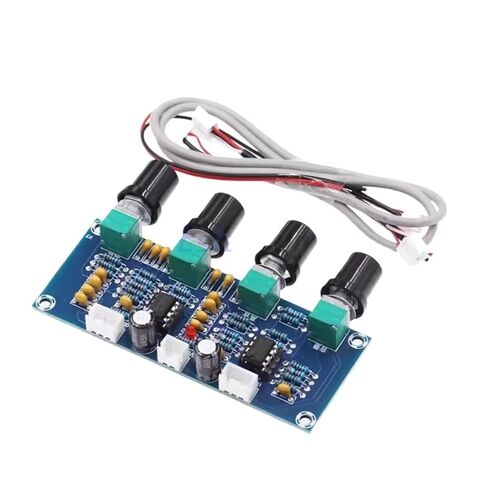 XH-A901 NE5532 لوحة تحكم Preamp Tone، وحدة مضخم صوت مسبق قابل للتعديل بحجم ثلاثة أضعاف لمضخم الصوت DIY in Kuwait