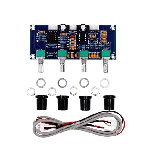 XH-A901 NE5532 لوحة تحكم Preamp Tone، وحدة مضخم صوت مسبق قابل للتعديل بحجم ثلاثة أضعاف لمضخم الصوت DIY in Kuwait