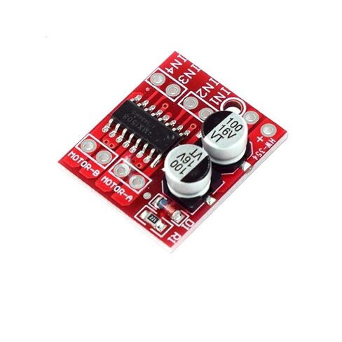 1-10 قطعة MX1508 موتور تيار مباشر نموذج مشغل 2 فولت-10 فولت 1.5A 2-Way عكس سرعة PWM المزدوج H جسر السائر مجلس L298N(5 قطعة) in Kuwait