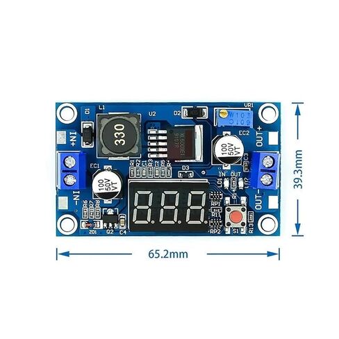 وحدة تعزيز XL6009 DC-DC 5-32V إلى 5-40V 4A مصدر طاقة قابل للتعديل مع شاشة رقمية in Kuwait