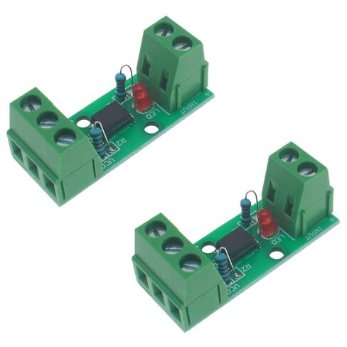 2PCS Photoelectric Isolator 3-5 V 12 V 24 V PC817 1 Channel Optocoupler Isolation Board for PLC Drive Motor Board in Kuwait