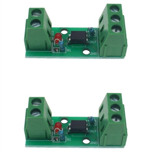 2PCS Photoelectric Isolator 3-5 V 12 V 24 V PC817 1 Channel Optocoupler Isolation Board for PLC Drive Motor Board in Kuwait