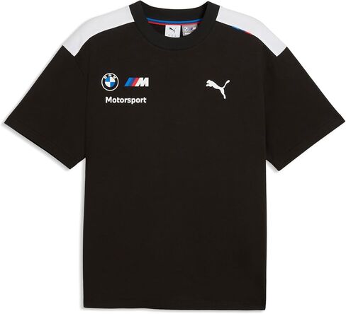 PUMA BMW M Motorsport 2026 Men's Team Drivers Tshirt - Black | fans who want to wear authentic team apparel with a spo, All the latest team and partner logos, Regular fit in Kuwait