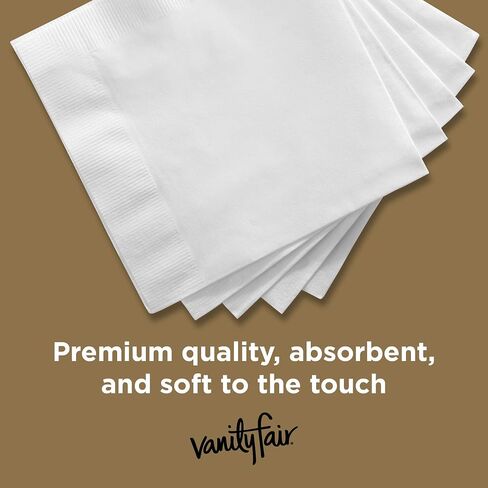 Vanity Fair Entertain Paper Napkins, 960 Count, Disposable Napkins Made For Entertaining And Events in Kuwait