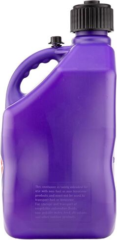 VP Racing 3612-CA, 5.5-Gallon Square Motorsport Jug Translucent Purple w/ 14" Deluxe Hose Close-Trimmed Cap and Neck for Tight Seal (1 Pack) in Kuwait