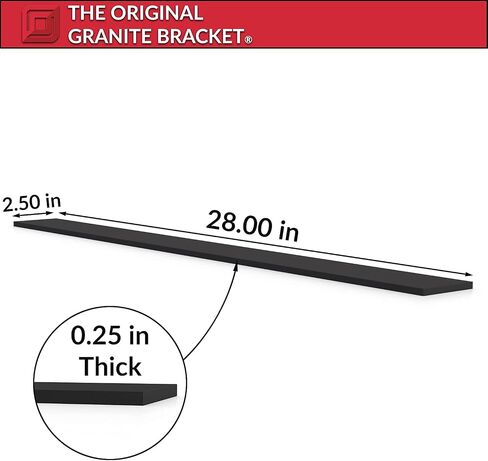 The Original Granite Bracket for Dishwasher Support, Made of T-61 Aluminum material, 1 Count, DIY Products, Made in America in Kuwait