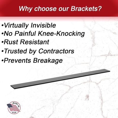 The Original Granite Bracket for Dishwasher Support, Made of T-61 Aluminum material, 1 Count, DIY Products, Made in America in Kuwait