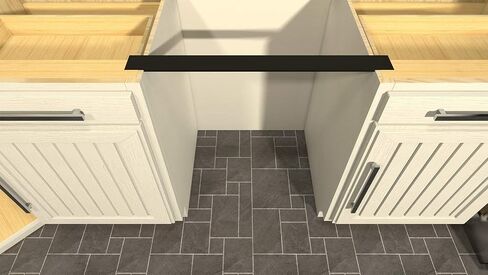 The Original Granite Bracket for Dishwasher Support, Made of T-61 Aluminum material, 1 Count, DIY Products, Made in America in Kuwait